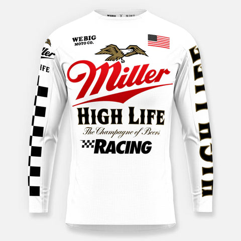 Webig High Life Racing Jersey White