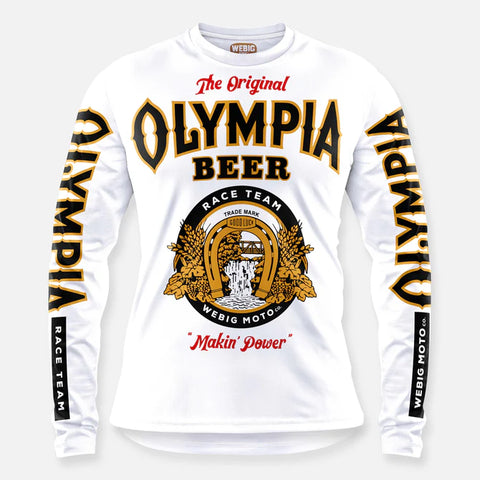 Webig Olympia Beer Jersey White