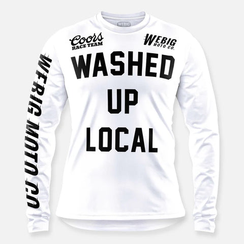 Webig Washed Up Local Jersey White