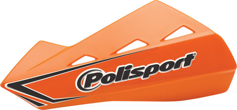 Polisport Qwest Handguards W/plastic Mounting Kit Orange Ktm