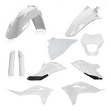 Acerbis Full Plastic Kit Gas White/black