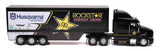 New-Ray 1:32 Scale Rockstar Husqvarna Racing Transporter Rig