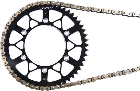 Fly Racing 520-120 Racing X-ring Chain Gold