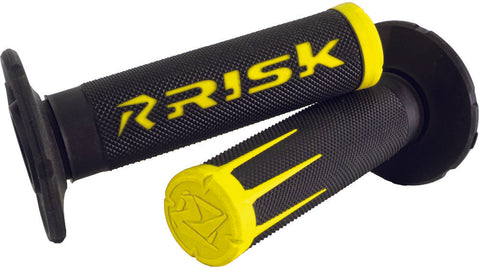 Risk Racing Fusion 2.0 Motorcycle Grips Yellow