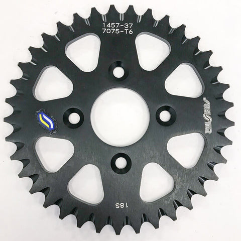 Sunstar Rear Sprocket Aluminum 37t-420 Blk Cob