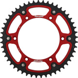 Supersprox Rear Stealth Sprocket Alu/stl 49t-520 Red Gas/she