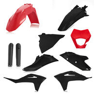 Acerbis Full Plastic Kit Gas Red/black