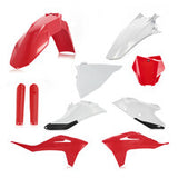 Acerbis Full Plastic Kit Gas/ktm Red/white