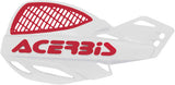 ACERBIS UNIKO VENTED HANDGUARDS WHITE/RED