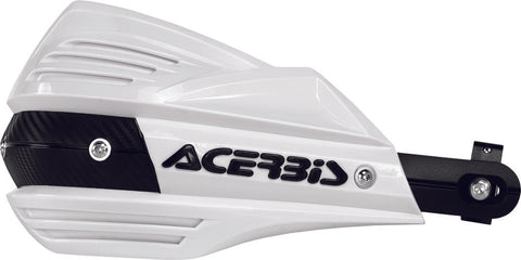 ACERBIS X-FACTOR HANDGUARDS WHITE