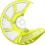 Acerbis X-brake Vented Fluorescent Yellow/wht