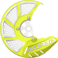 Acerbis X-brake Vented Fluorescent Yellow/wht