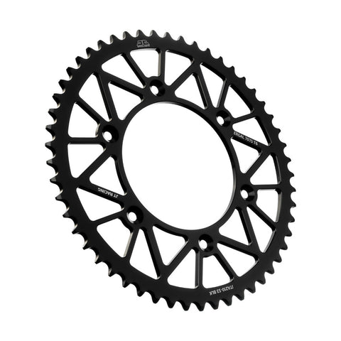 Jt Rear Racelite Sprocket Alum 53t-520 Blk Beta/hon