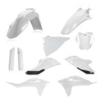 Acerbis Full Plastic Kit Gas/ktm White/black