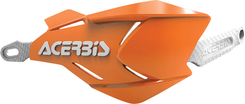 ACERBIS X-FACTORY HANDGUARD ORANGE/WHITE