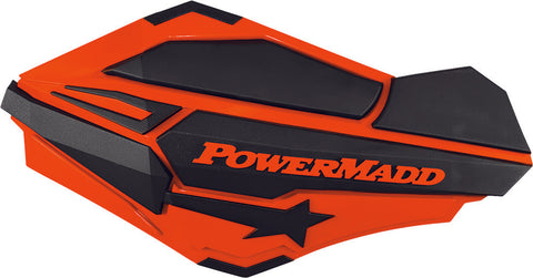 POWERMADD SENTINAL HANDGUARDS (ORANGE/BLACK)