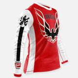 Webig Screamin Chickin Jersey Red-white