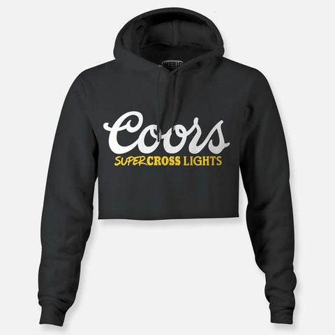 Webig Supercross Lights Crop Hoodie