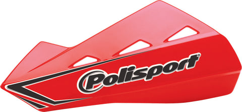 Polisport Qwest Handguards W/plastic Mounting Kit Red Cr 04