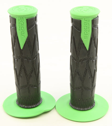 Spider M1 Dual Density Grips Green/black