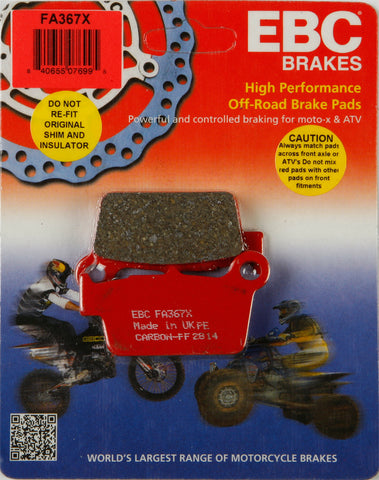 EBC BRAKE PADS