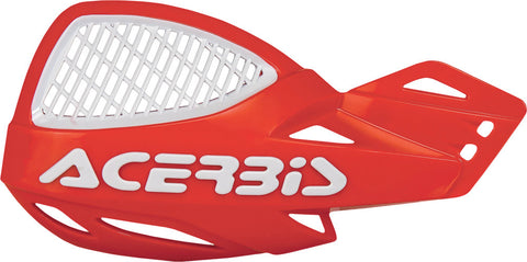 ACERBIS UNIKO VENTED HANDGUARDS RED/WHITE