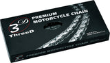 Ek Chain Sm 3d Sx2-ring 520-120l Chr