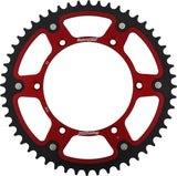 Supersprox Rear Stealth Sprocket Alu/stl 52t-520 Red Husq