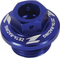 Zeta Oil Filler Plug Blue