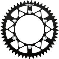 Fly Racing Rear Sprocket Aluminum 49T-520 Blk Beta